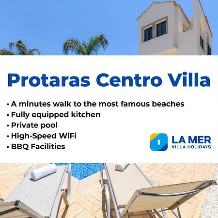 Protaras Centro Villa Eksteriør billede